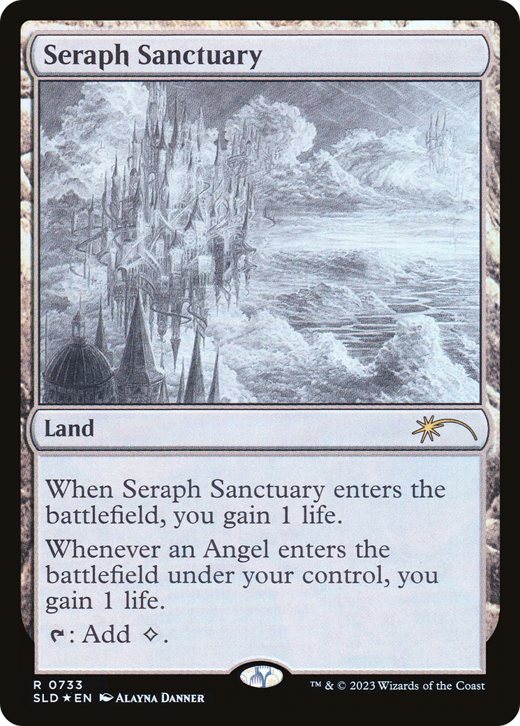 Seraph Sanctuary (Sketch Showcase) (SLD-733) - Secret Lair Drop