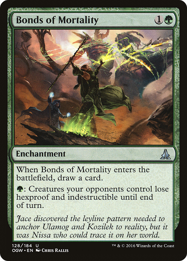 Bonds of Mortality (OGW-128)  Foil - Oath of the Gatewatch