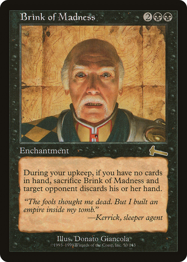 Brink of Madness (ULG-050)  - Urza's Legacy