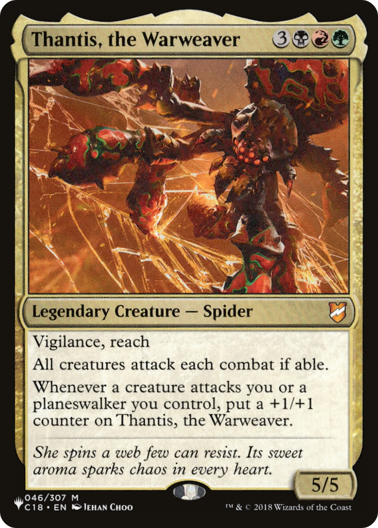 Thantis, the Warweaver (LIST-046/307)  - The List