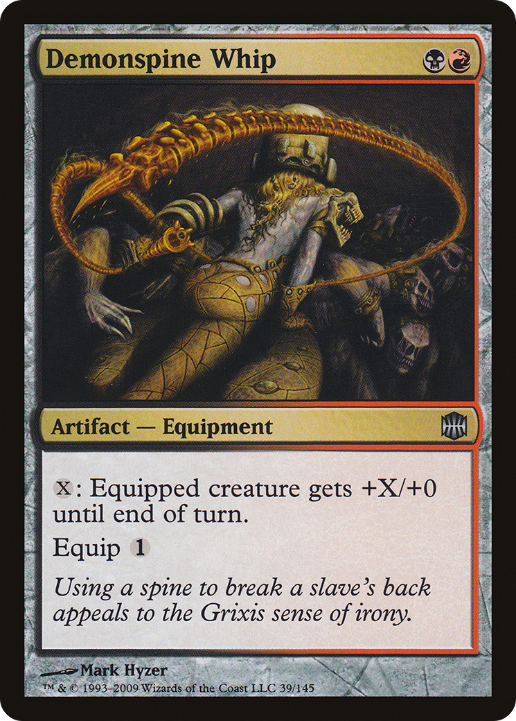 Demonspine Whip (ARB-039) - Alara Reborn Foil