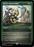 Heroic Intervention (CMM-563)  Etched Foil - Commander Masters