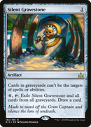 Silent Gravestone (RIX-182)  Foil - Rivals of Ixalan