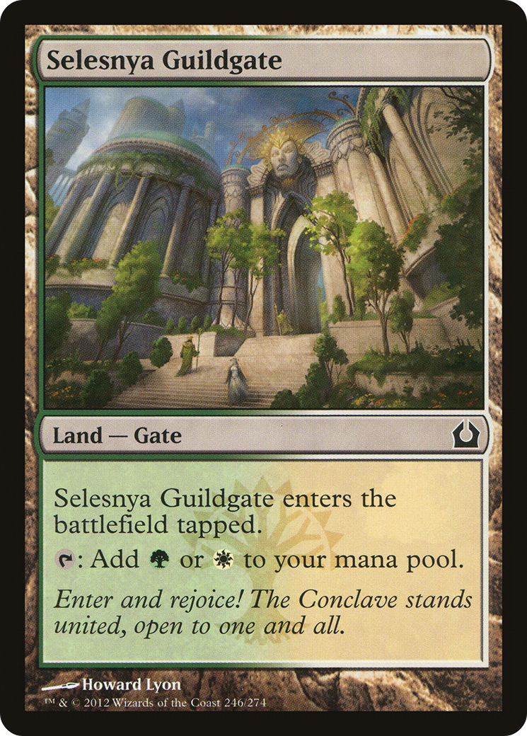 Selesnya Guildgate (RTR-246)  Foil - Return to Ravnica