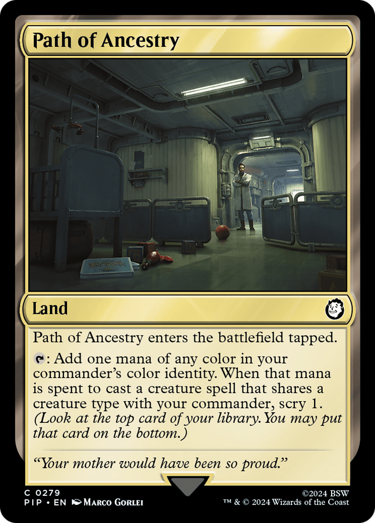 Path of Ancestry (PIP-279)  - Fallout