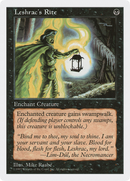 Leshrac's Rite (5ED-)  - Fifth Edition