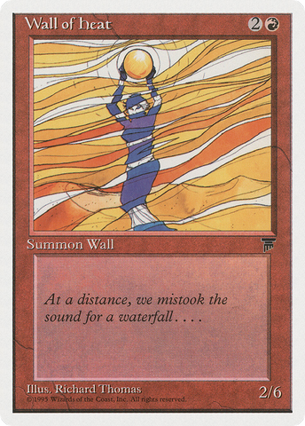 Wall of Heat (CHR-)  - Chronicles