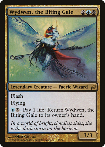 Wydwen, the Biting Gale (LRW-253)  Foil - Lorwyn