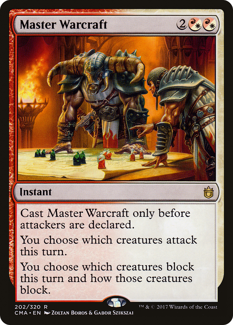 Master Warcraft (CMA-202)  - Commander Anthology