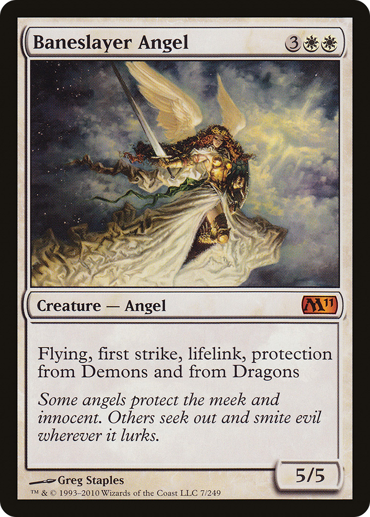 Baneslayer Angel (M11-007)  - Magic 2011