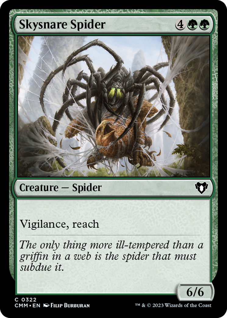 Skysnare Spider (CMM-322)  - Commander Masters