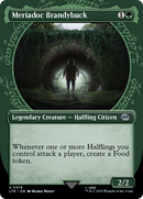 Meriadoc Brandybuck (Showcase) (LTR-314) - The Lord of the Rings: Tales of Middle-earth: (Showcase) (Borderless) Foil