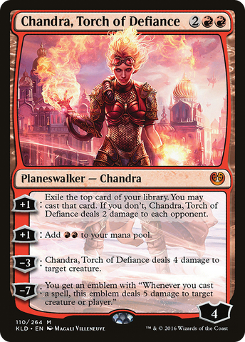 Chandra, Torch of Defiance (KLD-110)  - Kaladesh