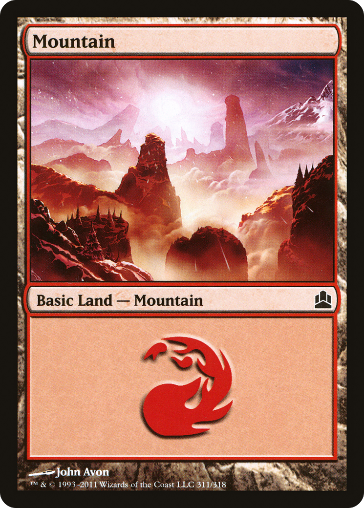 Mountain (311) (CMD-311)  - Commander 2011
