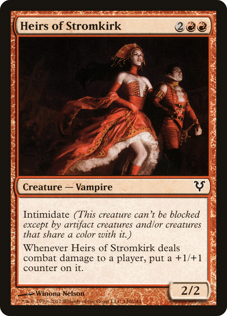 Heirs of Stromkirk (AVR-140)  Foil - Avacyn Restored