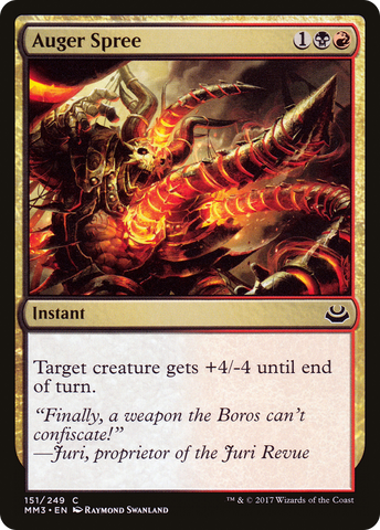 Auger Spree (MM3-151)  - Modern Masters 2017