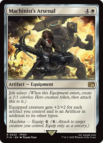 Machinist's Arsenal (FIN-023)  Foil - FINAL FANTASY