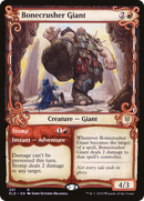 Bonecrusher Giant (Showcase) (ELD-291) - Throne of Eldraine: (Showcase) Foil