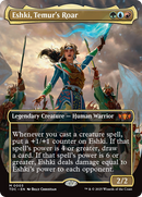 Eshki, Temur's Roar (Borderless) (TDC-003)  - Commander: Tarkir: Dragonstorm