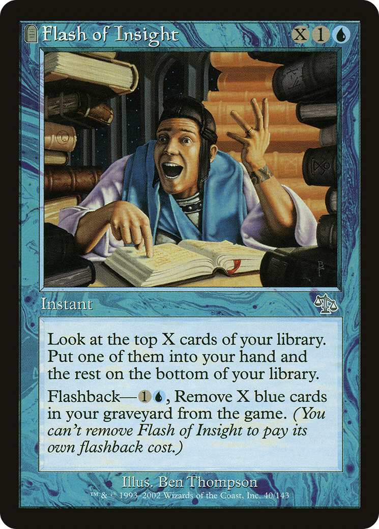 Flash of Insight (JUD-040)  - Judgment: (tombstone)