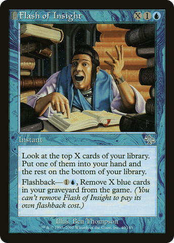 Flash of Insight (JUD-040)  Foil - Judgment: (tombstone)