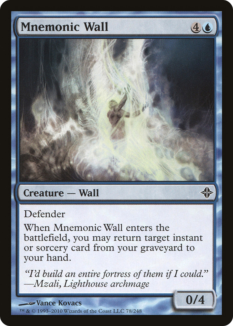 Mnemonic Wall (ROE-078)  - Rise of the Eldrazi
