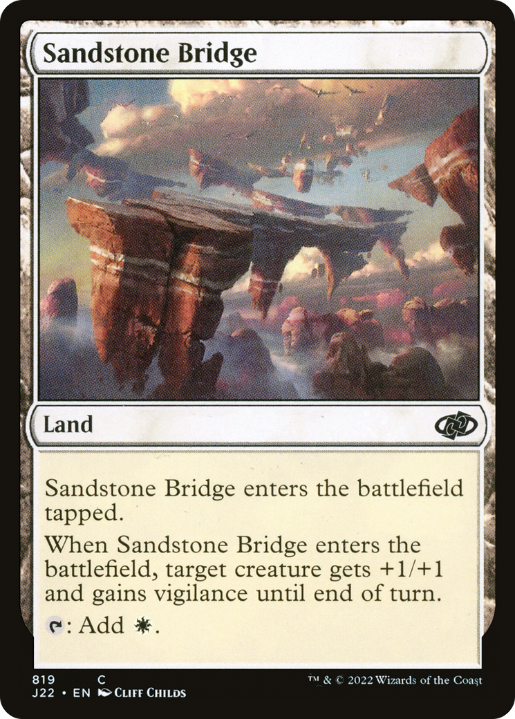 Sandstone Bridge (J22-819)  - Jumpstart 2022