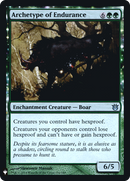 Archetype of Endurance (LIST-116)  Foil - The List: (enchantment)