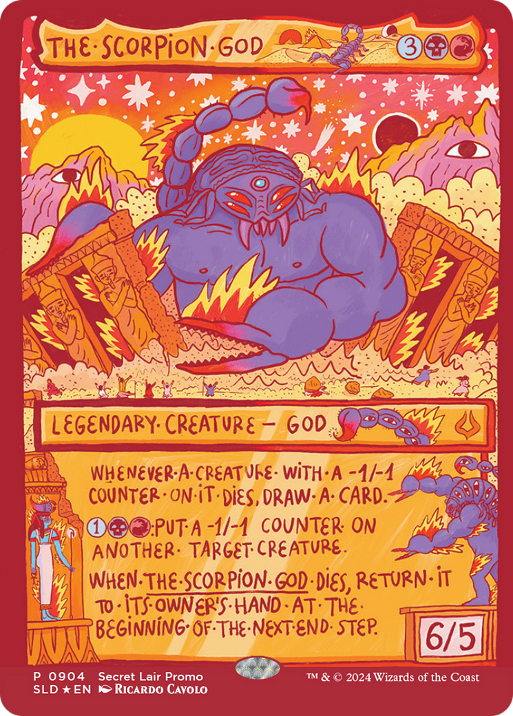 The Scorpion God (SLD-904)  Foil - Secret Lair Drop