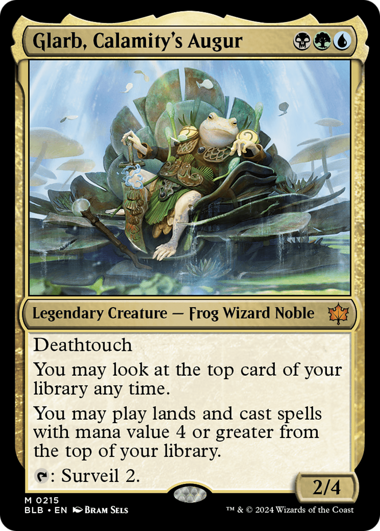 Glarb, Calamity's Augur (BLB-215)  - Bloomburrow