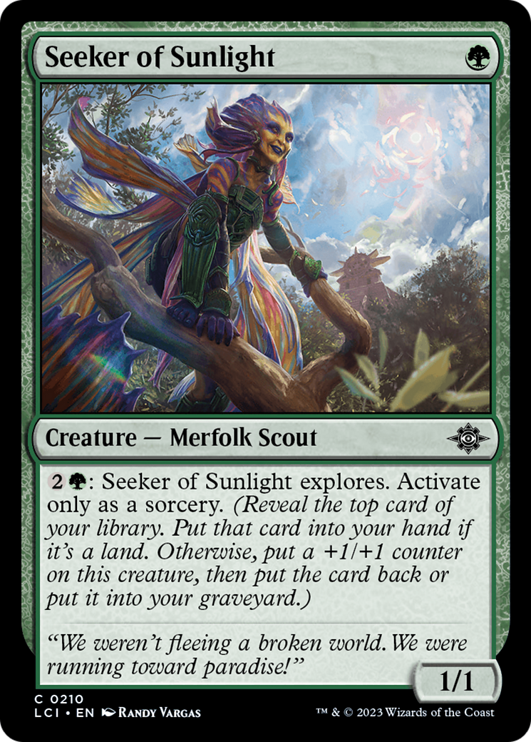 Seeker of Sunlight (LCI-210)  Foil - The Lost Caverns of Ixalan