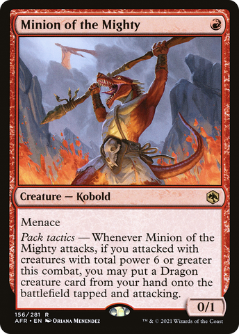 Minion of the Mighty (AFR-156)  - Adventures in the Forgotten Realms