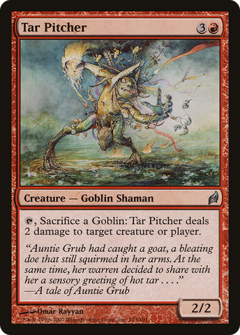 Tar Pitcher (LRW-193)  Foil - Lorwyn