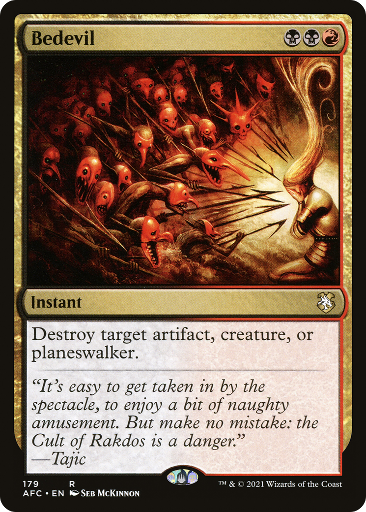 Bedevil (AFC-179) - Adventures in the Forgotten Realms Commander