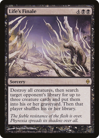 Life's Finale (NPH-065)  Foil - New Phyrexia