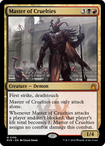 Master of Cruelties (RVR-198)  - Ravnica Remastered