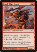 Krark-Clan Grunt (MRD-097)  Foil - Mirrodin