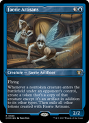 Faerie Artisans (CMM-488)  Etched Foil - Commander Masters