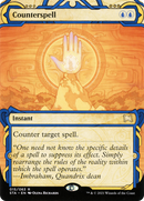 Counterspell (STA-015)  Foil - Strixhaven Mystical Archive: (Showcase) (Borderless)