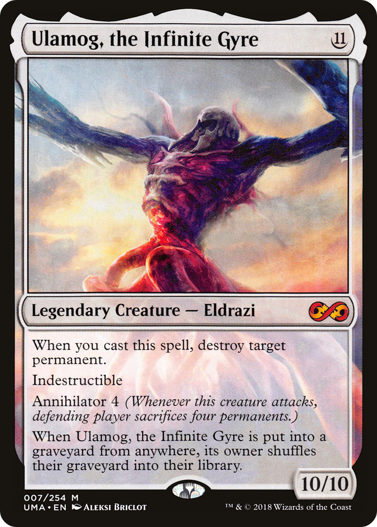 Ulamog, the Infinite Gyre (UMA-007)  Foil - Ultimate Masters