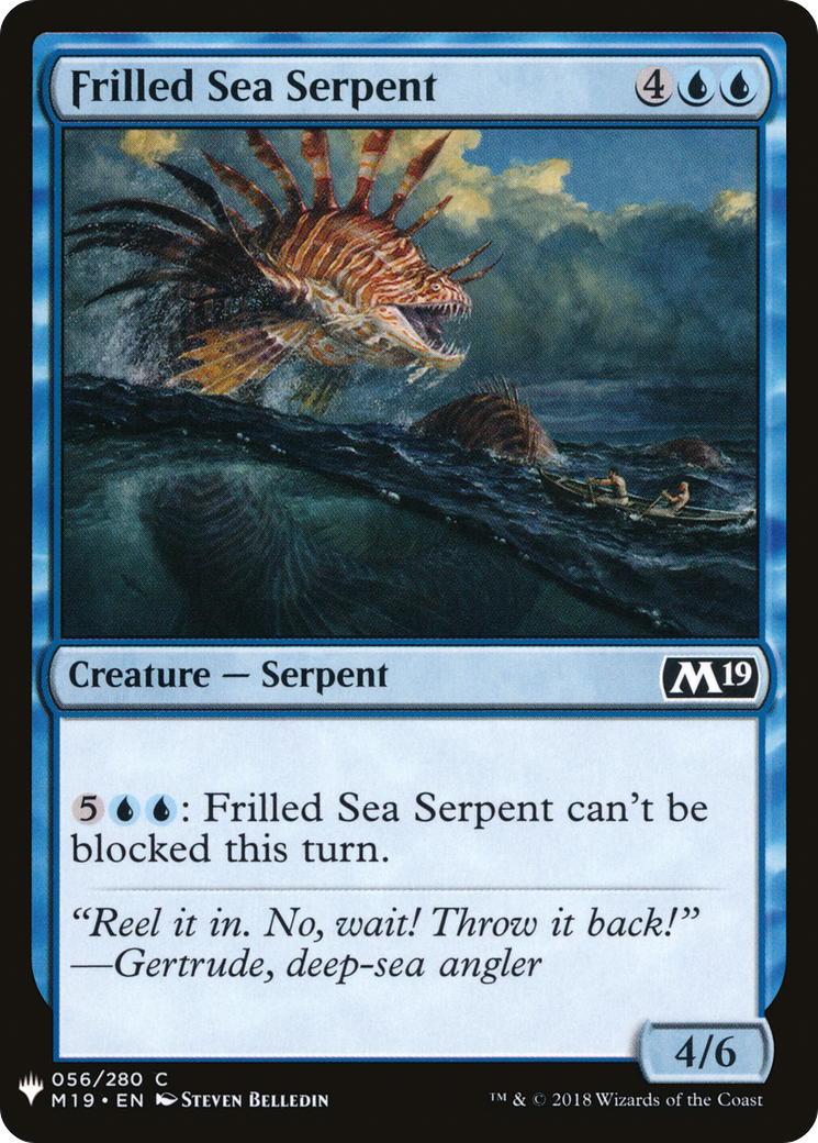 Frilled Sea Serpent (LIST-056)  - The List