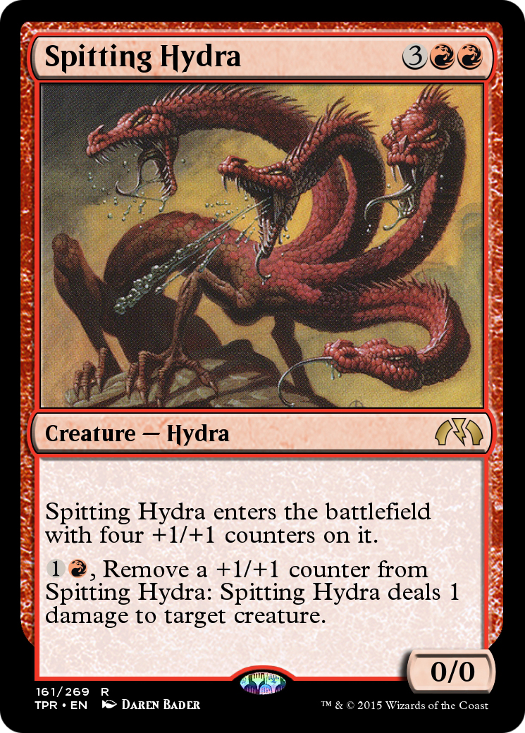 Spitting Hydra (TPR-161)  Foil - Tempest Remastered