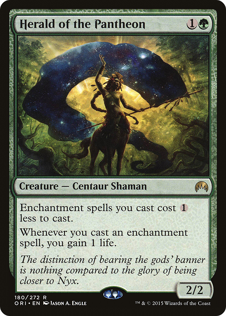 Herald of the Pantheon (ORI-180)  - Magic Origins
