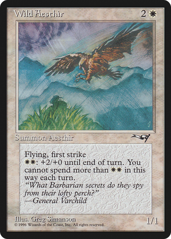 Wild Aesthir (Blue Mountains) (ALL-155)  - Alliances