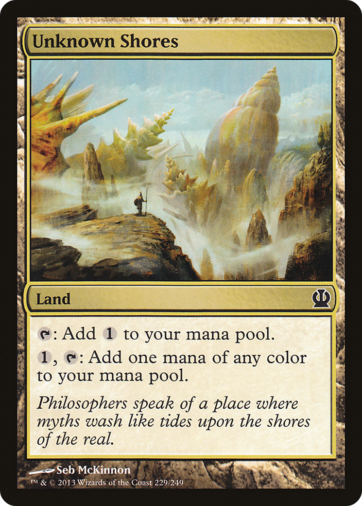 Unknown Shores (THS-229)  - Theros