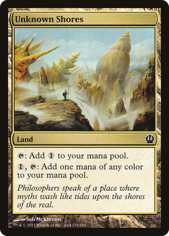 Unknown Shores (THS-229)  - Theros
