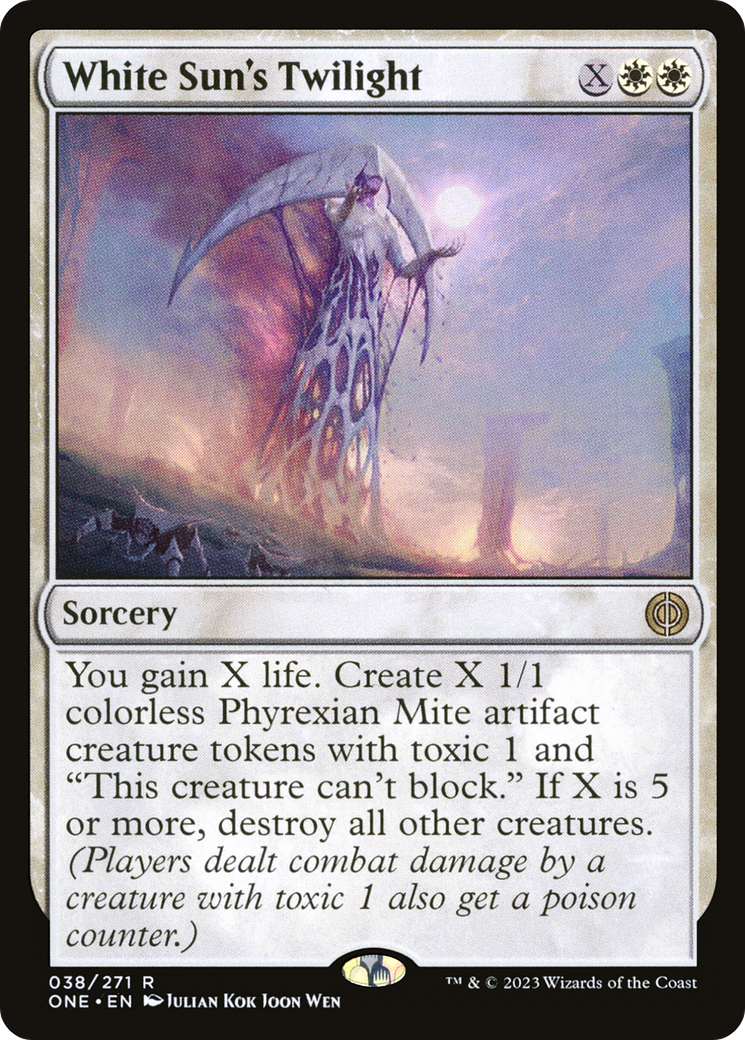 White Sun's Twilight (ONE-038)  Foil - Phyrexia: All Will Be One