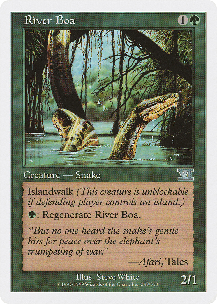 River Boa (6ED-249)  - Classic Sixth Edition