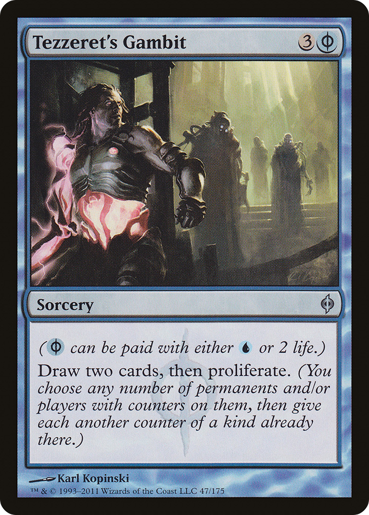 Tezzeret's Gambit (NPH-047)  - New Phyrexia