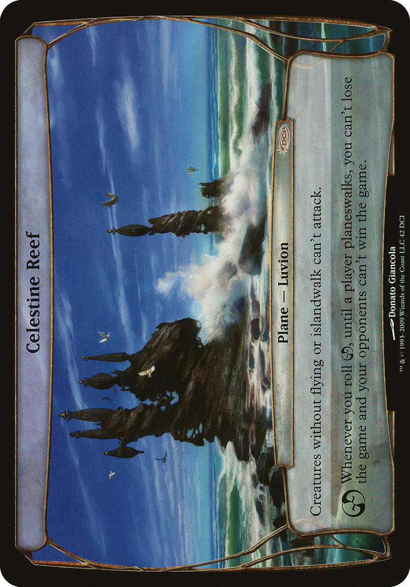 Celestine Reef (Prerelease Promo) (OVER-042)  - DCI Promos